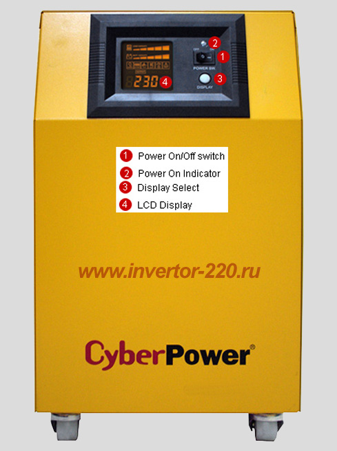 инвертор CyberPower cps 5000 pro на 3.5 кВт