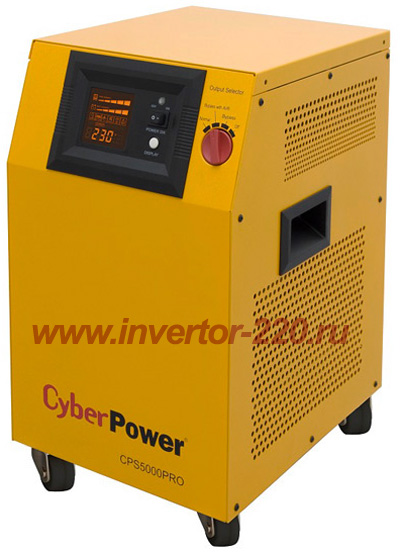 инвертор для дома, модель CyberPower cps3500 pro