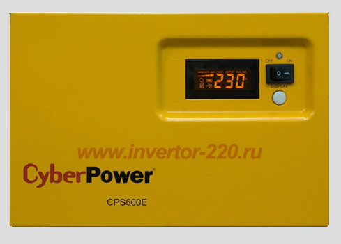 CyberPower cps 600 инвертор на 450 Вт